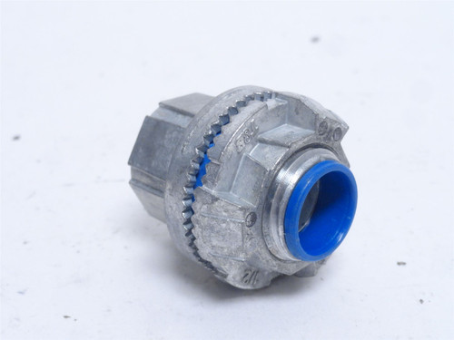 T&B H050TB; Insulated Aluminum Hub Connector; Size: 1/2"