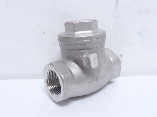 Sharpe 20276-3/4; Swing Check Valve; SS-316; 3/4NPT