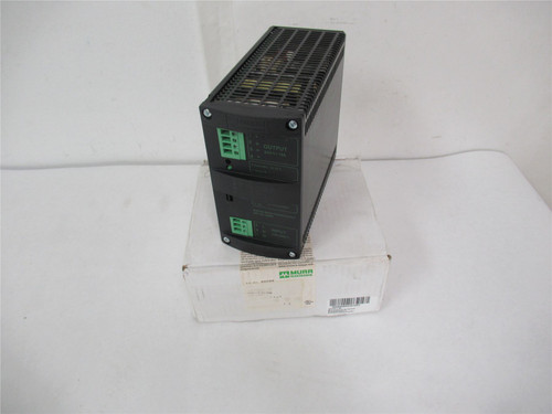 Murr 85085; Power Supply 1-Phase 10A 24VDC 185-265 VAC LED