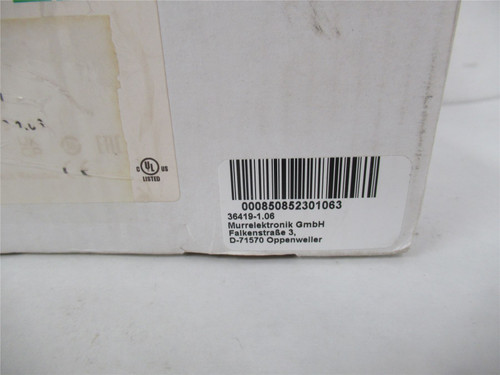 Murr 85085; Power Supply 1-Phase 10A 24VDC 185-265 VAC LED