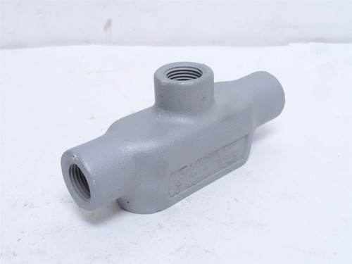 Appleton TB17; Malleable Iron Conduit Body; 1/2NPT