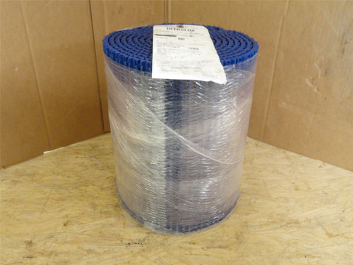 Intralox 20070-58773844; Series 1600 Flat Top Belt 14"W x 17'L