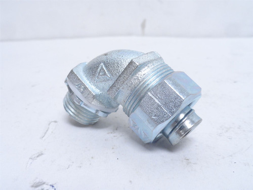 Appleton ST-9050; Liquidtight Connector Elbow 90Deg; 1/2"