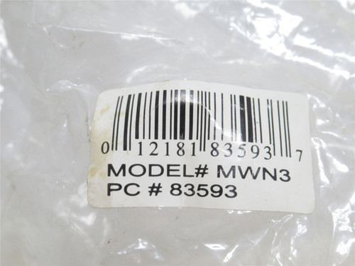 IPS 83593; Twist Mechanical Test Plug; Size: 3"; W/Wing Nut