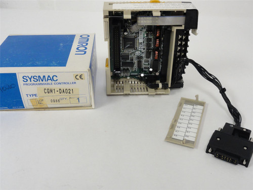 Omron CQM1-DA021; Output Module - Analog; 0-20MA