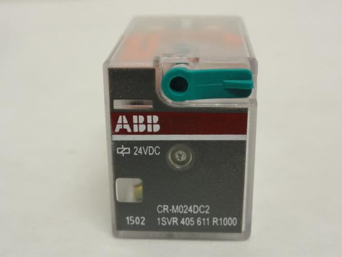 ABB 1SVR405611R1000; Relay; 12A; 250Vac; SPDT; Coil: 24Vdc