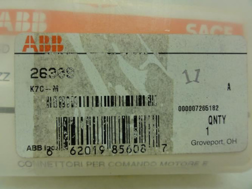 ABB K7C-M; Aux Contacts 26309 For Motor Operator