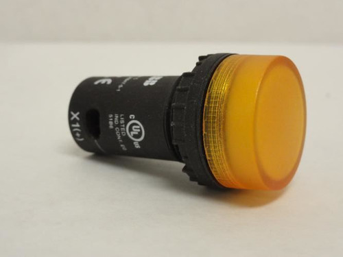 ABB CL-501Y; Pilot Light; Yellow; LED: 12VDC; 15mA