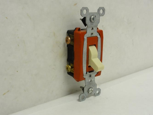 Pass&Seymour CS20AC3-I; Toggle Wall Switch; 20A; 120/277VAC