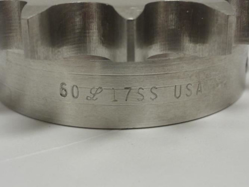 Linn Gear 60B17SS-7/8; Sprocket # 60; SS; 17Teeth; 7/8"ID
