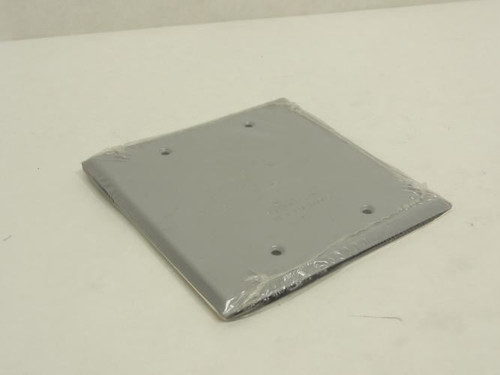 Bell 5175-0; Blank; Weatherproof Cover; 2-Gang