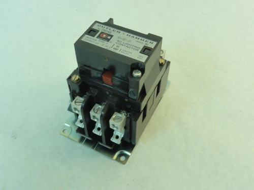 Cutler-Hammer C30DN3AB; Contactor; 60A; 3P; Coil: 120V