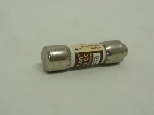 Bussmann KTK-R-1/2; Limitron Fuse; 1/2A; 600V; Class: CC