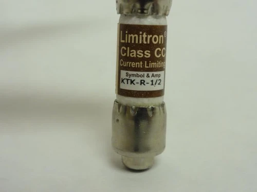 Bussmann KTK-R-1/2; Limitron Fuse; 1/2A; 600V; Class: CC
