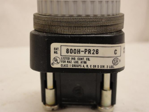 Allen-Bradley 800H-PR26; Pilot Light; 240VAC; Size: 30.5mm