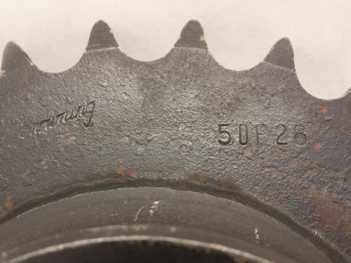 Browning 50P28; Bushed Sprocket # 50; 28Teeth