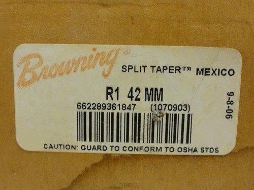 Browning R1 42MM; Split Taper Bushing 1070903; 42mm ID