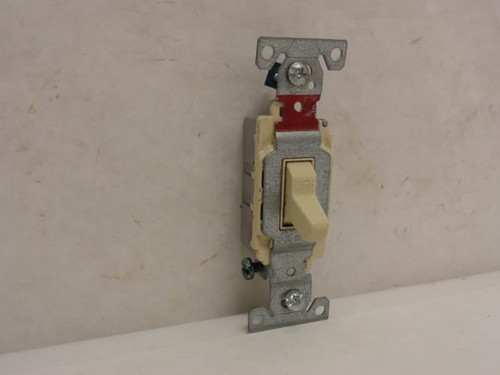 Cooper CS320V; Quiet Wall Toggle Switch; 20A; 120/277Vac; 3-Way