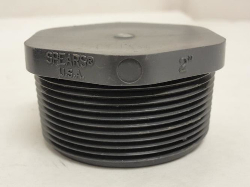 Spears 850-015; PVC Sch: 80; Hex Head Plug; 2 Mnpt