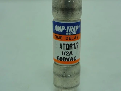 Ferraz ATQR1/2; Amp-Trap Time Delay Fuse; 1/2A @ 600VAC