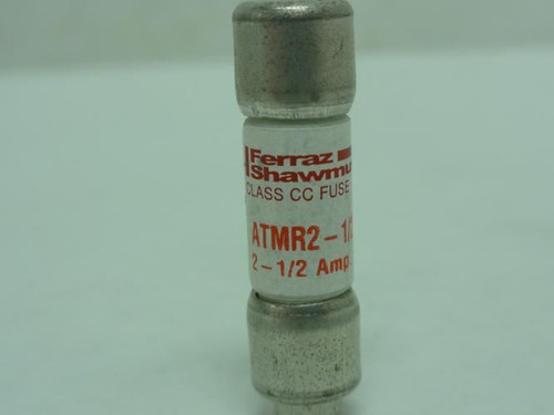 Ferraz ATMR2-1/2; Time Delay Melamine Fuse 2-1/2A 600VAC/300VDC