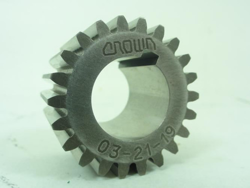 Crown 74784; Pinion Gear; 43mmOD x 22mmID x 31mmW; 22 Teeth