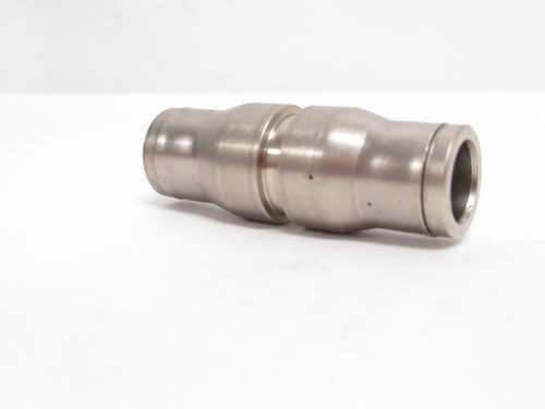 Industry-Std 1PFL3; Straight Union; SS; 3/8" Push To Connect