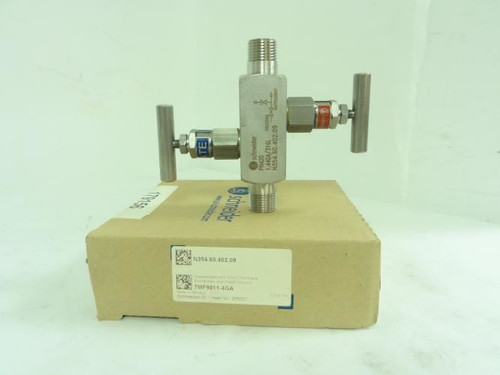 Schneider 7MF9011-4GA; Double Sut-Off Cock DN 5; 420bar