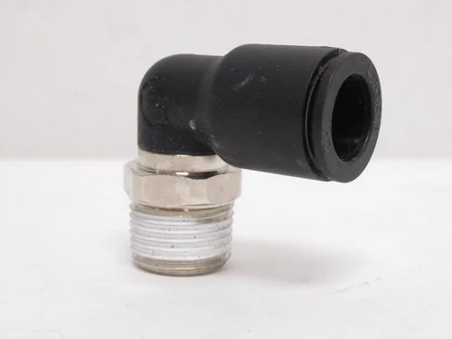 Legris 3109-12-17-1; Male Stud Elbow; 90Deg 12mm PTC; 3/8 BSPT