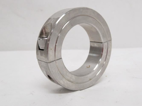 MFG- 1L727; Shaft Clamp Collar; SS; 1-3/4"ID x 2-3/4"OD; 2 Piece