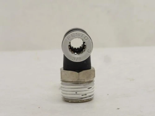 Festo QST-H-1/2-3/8-U-M; Lot-2 T-Fitting 533264; 3/8"PTCx1/2NPT