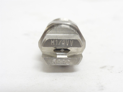 Spraying Systems HB1/4VV-SS5002; Flat Spray Nozzle; SS-303