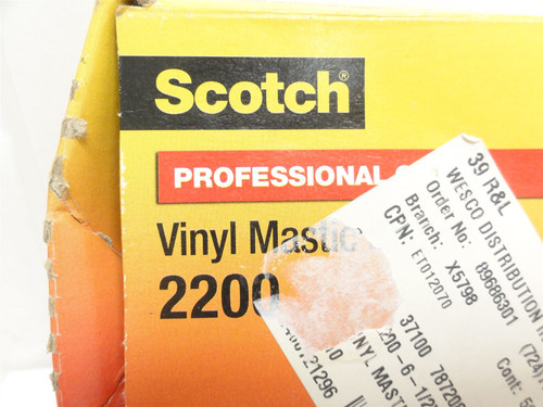 3M 2200-6-1/2x4-1/2; Lot-14; Vinyl Mastic Pads 6.5"L x 4.5" W