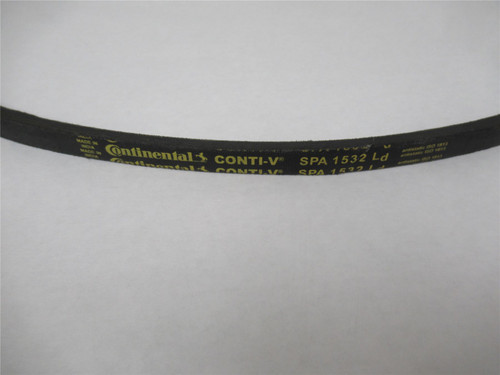 Continental SPA1532; V Belt 13mm Width 1532mm Length