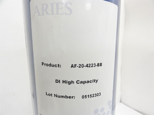 Aries AF-20-4223-BB; Deionization Filter Cartridge; 4-1/2"OD