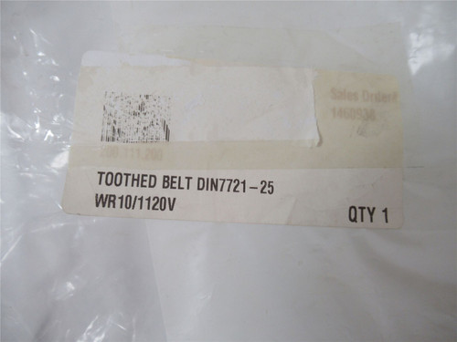 Robert Reiser 200111200; Belt Toothed