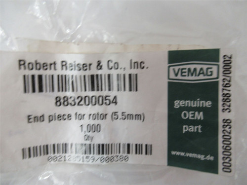 Robert Reiser 883200054; Hub End Piece for Rotor 5.5mm