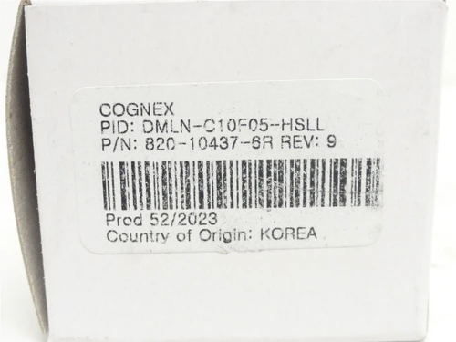 Cognex DMLN-C10F05-HSLL; Vision Liquid Lens 10mm; W/Autofocus