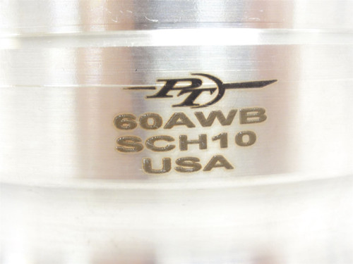 PT Couplings 60AWB-6 SCH40-316SS; Butt Weld Adaptor; Size: 6"
