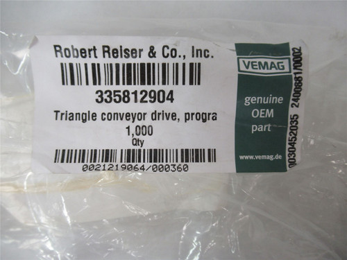 Vemag 335812904; Conveyor Drive Programmed Triangle