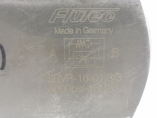 Flutec SRVR-16-01.3/5; Flow Control Valve; 3000PSI; 3/4NPT