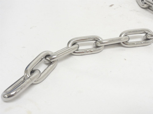 MFG- 124-G30/316/0250-0000; Straight Chain; SS; 1/4"; 10' Long