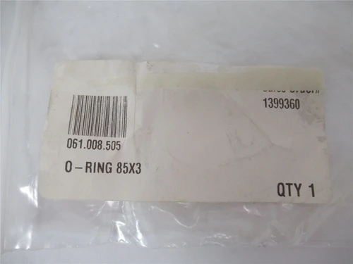 Robert Reiser 61008505; O-Ring 85mm x 3 mm