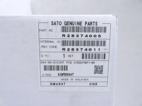 Sato R28374005; Primary Circuit Board; Printed