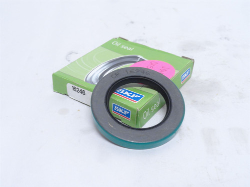 SKF 16246; Double Lip Oil Seal 1.62"ID x 2.5"OD x 0.313" Wide
