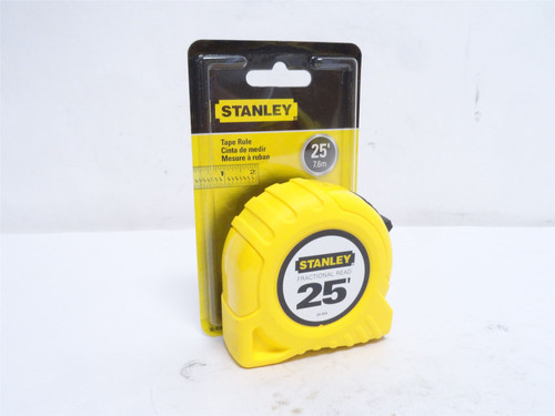 Stanley 30-454; Tape Ruler; 1" Wide x 25' Long
