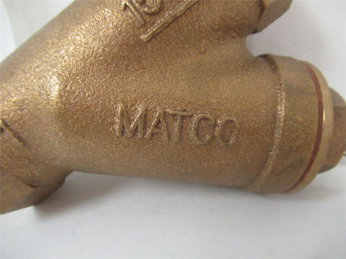 Matco mdl-249707; Strainer Y 1" Brass