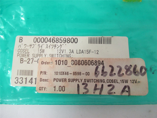 Cosel LDA15F-12; Circuit Board Power Supply 15W 12V