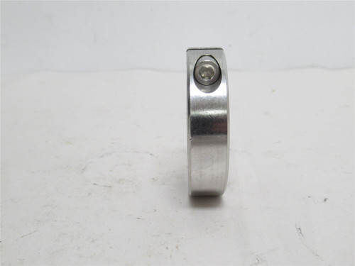Climax 1C-150-S; One-Piece Clamp Collar; Split; SS; 1-1/2"ID