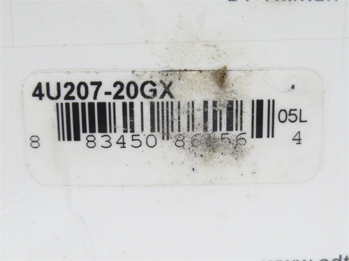 EDT 4U207-20GX; Insert Ball Bearing; SS; 1-1/4"ID